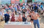 茶博圓滿閉幕千人手搖飲登場　許縣長與印度貴賓以茶交流