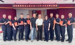 北港警分局聯合勤教登場　頒發破案獎勵金慰勉同仁　提醒選前查賄制暴
