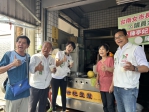 陳亭如偕吳通龍. 陳秋宏走訪六甲市場.麻豆市場