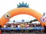 海綿寶寶路跑台中歡樂登場！逾4,000人齊聚中央球場　大型氣球成打卡亮點