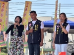 將軍區西甲里里長參選人林軍圻成立競選服務處！老里長戴大川交棒、250位鄉親力挺